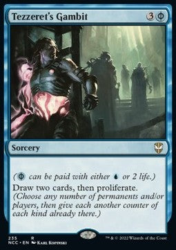 Tezzeret's Gambit - Commander: Streets of New Capenna (Rare) [NCC-235]