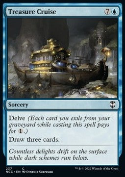 Treasure Cruise - Commander: Streets of New Capenna (Common) [NCC-237]