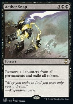 Aether Snap - Commander: Streets of New Capenna (Rare) [NCC-241]