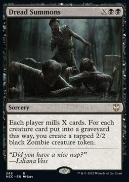 Dread Summons - Commander: Streets of New Capenna (Rare) [NCC-249]