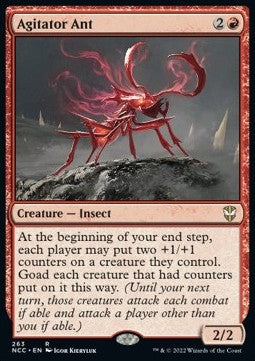 Agitator Ant - Commander: Streets of New Capenna (Rare) [NCC-263]