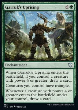 Garruk's Uprising - Commander: Streets of New Capenna (Uncommon) [NCC-292]