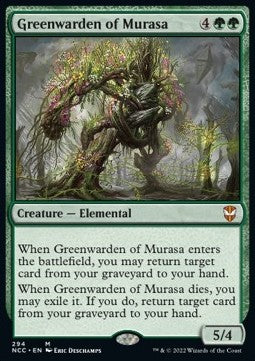 Greenwarden of Murasa - Commander: Streets of New Capenna (Mythic) [NCC-294]