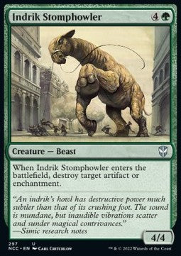 Indrik Stomphowler - Commander: Streets of New Capenna (Uncommon) [NCC-297]