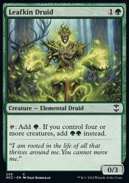 Leafkin Druid - Commander: Streets of New Capenna (Common) [NCC-299]