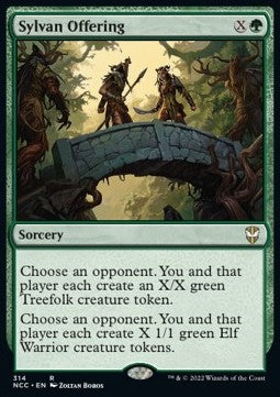 Sylvan Offering - Commander: Streets of New Capenna (Rare) [NCC-314]