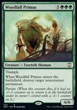 Woodfall Primus - Commander: Streets of New Capenna (Rare) [NCC-322]