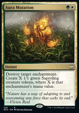 Aura Mutation - Commander: Streets of New Capenna (Rare) [NCC-328]