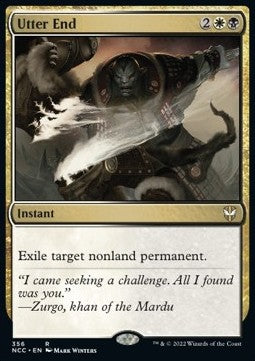 Utter End - Commander: Streets of New Capenna (Rare) [NCC-356]