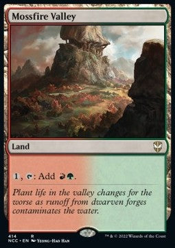 Mossfire Valley - Commander: Streets of New Capenna (Rare) [NCC-414]