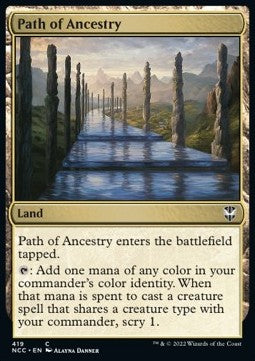 Path of Ancestry - Commander: Streets of New Capenna (Common) [NCC-419]