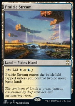 Prairie Stream - Commander: Streets of New Capenna (Rare) [NCC-421]