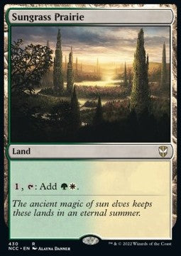 Sungrass Prairie - Commander: Streets of New Capenna (Rare) [NCC-430]