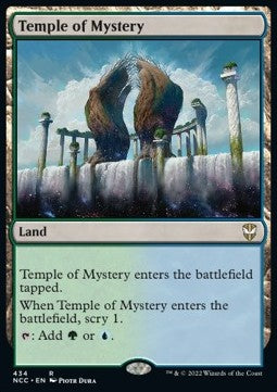 Temple of Mystery - Commander: Streets of New Capenna (Rare) [NCC-434]