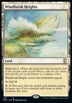 Windbrisk Heights - Commander: Streets of New Capenna (Rare) [NCC-447]