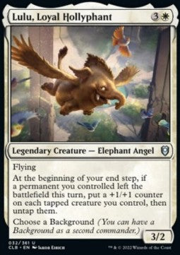Lulu, Loyal Hollyphant - Commander Legends: Battle for Baldur's Gate (Uncommon) [CLB-32]