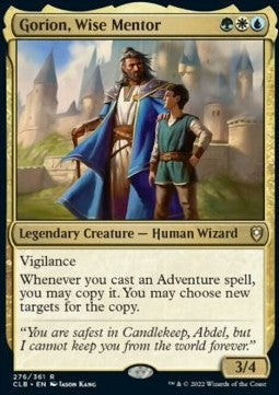 Gorion, Wise Mentor - Commander Legends: Battle for Baldur's Gate (Rare) [CLB-276]