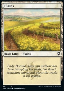 Plains (V.2) - Commander Legends: Battle for Baldur's Gate: Extras (Land) [XCLB-452]
