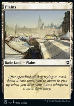 Plains (V.3) - Commander Legends: Battle for Baldur's Gate: Extras (Land) [XCLB-453]