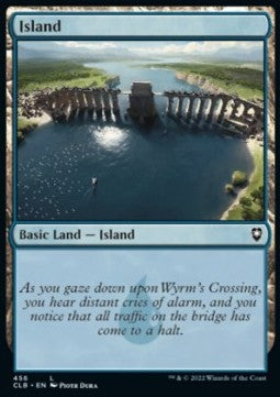 Island (V.2) - Commander Legends: Battle for Baldur's Gate: Extras (Land) [XCLB-456]