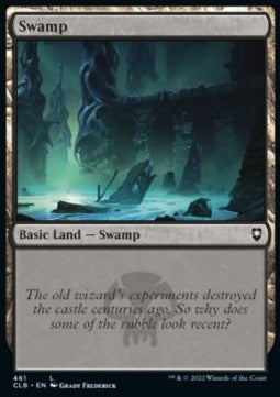 Swamp (V.3) - Commander Legends: Battle for Baldur's Gate: Extras (Land) [XCLB-461]