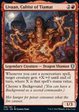 Livaan, Cultist of Tiamat - Commander Legends: Battle for Baldur's Gate (Uncommon) [CLB-188]
