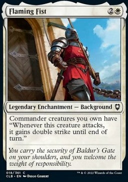 Flaming Fist - Commander Legends: Battle for Baldur's Gate (Common) [CLB-18]