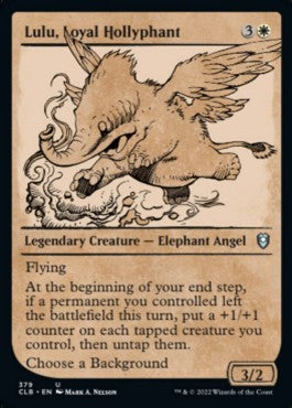 Lulu, Loyal Hollyphant (V.2) - Commander Legends: Battle for Baldur's Gate: Extras (Uncommon) [XCLB-379]