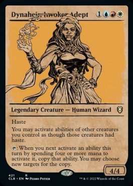 Dynaheir, Invoker Adept (V.2) - Commander Legends: Battle for Baldur's Gate: Extras (Rare) [XCLB-421]