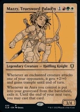 Mazzy, Truesword Paladin (V.2) - Commander Legends: Battle for Baldur's Gate: Extras (Rare) [XCLB-430]