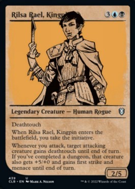 Rilsa Rael, Kingpin (V.2) - Commander Legends: Battle for Baldur's Gate: Extras (Uncommon) [XCLB-439]