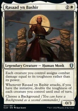 Rasaad yn Bashir - Commander Legends: Battle for Baldur's Gate (Uncommon) [CLB-37]