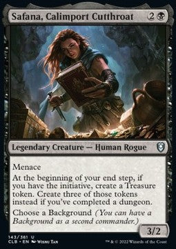 Safana, Calimport Cutthroat - Commander Legends: Battle for Baldur's Gate (Uncommon) [CLB-143]