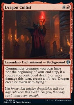 Dragon Cultist - Commander Legends: Battle for Baldur's Gate (Uncommon) [CLB-170]