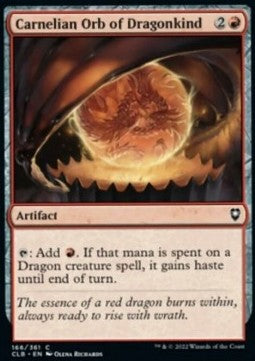 Carnelian Orb of Dragonkind - Commander Legends: Battle for Baldur's Gate (Common) [CLB-166]