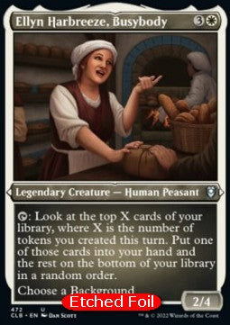 Ellyn Harbreeze, Busybody (V.1) - Commander Legends: Battle for Baldur's Gate: Extras (Uncommon) [XCLB-472]