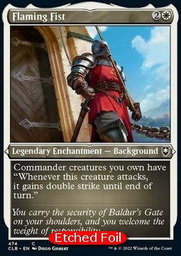 Flaming Fist (V.1) - Commander Legends: Battle for Baldur's Gate: Extras (Common) [XCLB-474]