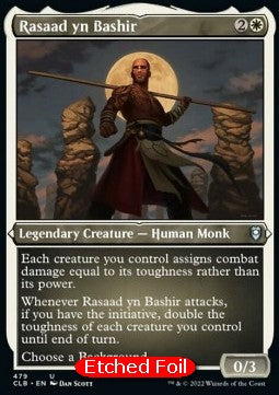 Rasaad yn Bashir (V.1) - Commander Legends: Battle for Baldur's Gate: Extras (Uncommon) [XCLB-479]