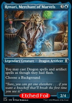 Renari, Merchant of Marvels (V.1) - Commander Legends: Battle for Baldur's Gate: Extras (Uncommon) [XCLB-487]