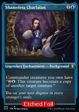 Shameless Charlatan (V.1) - Commander Legends: Battle for Baldur's Gate: Extras (Rare) [XCLB-488]