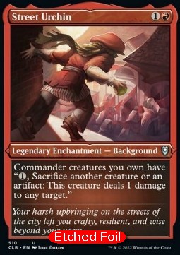 Street Urchin (V.1) - Commander Legends: Battle for Baldur's Gate: Extras (Uncommon) [XCLB-510]