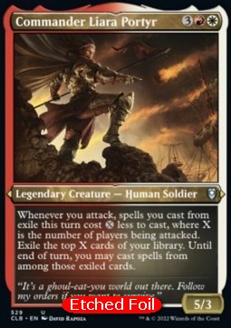 Commander Liara Portyr (V.1) - Commander Legends: Battle for Baldur's Gate: Extras (Uncommon) [XCLB-529]