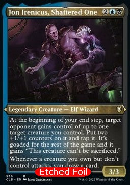 Jon Irenicus, Shattered One (V.1) - Commander Legends: Battle for Baldur's Gate: Extras (Rare) [XCLB-536]