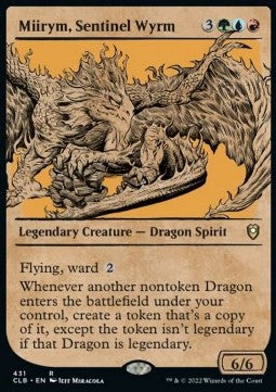 Miirym, Sentinel Wyrm (V.2) - Commander Legends: Battle for Baldur's Gate: Extras (Rare) [XCLB-431]