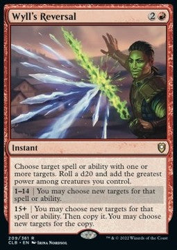 Wyll's Reversal - Commander Legends: Battle for Baldur's Gate (Rare) [CLB-209]