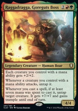 Raggadragga, Goreguts Boss - Commander Legends: Battle for Baldur's Gate (Rare) [CLB-291]