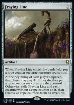 Fraying Line - Commander Legends: Battle for Baldur's Gate (Rare) [CLB-314]