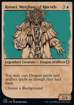 Renari, Merchant of Marvels (V.2) - Commander Legends: Battle for Baldur's Gate: Extras (Uncommon) [XCLB-386]