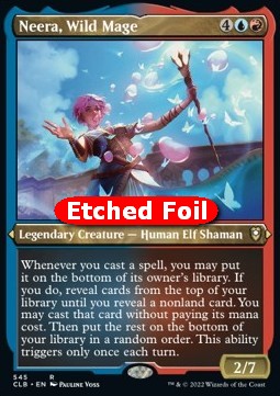 Neera, Wild Mage (V.1) - Commander Legends: Battle for Baldur's Gate: Extras (Rare) [XCLB-545]