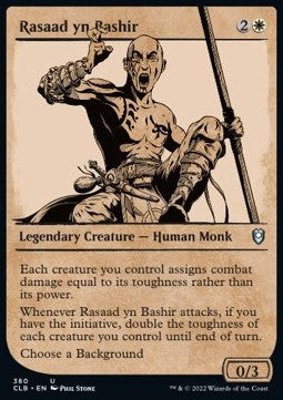 Rasaad yn Bashir (V.2) - Commander Legends: Battle for Baldur's Gate: Extras (Uncommon) [XCLB-380]